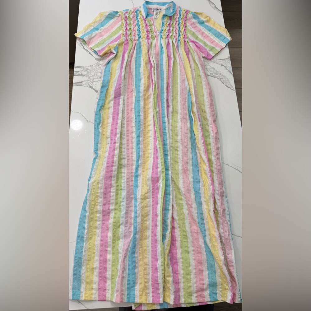 Striped Multicolor Nightgown